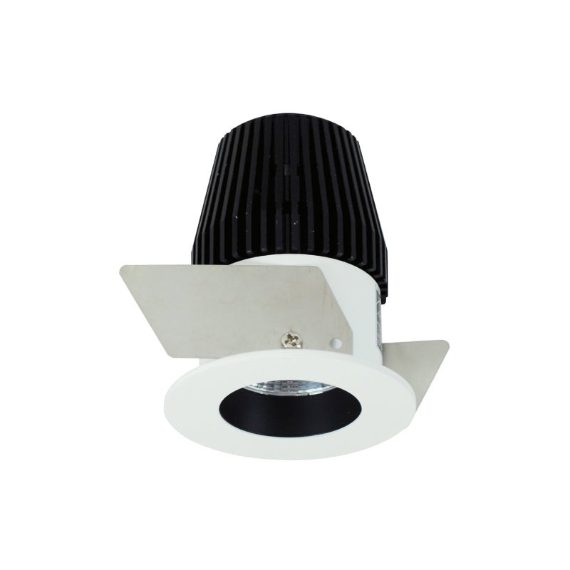 Nora NIOB-1RNG 1" Iolite Round BWF Reflector Trim - 600 Lumens - Black/White
