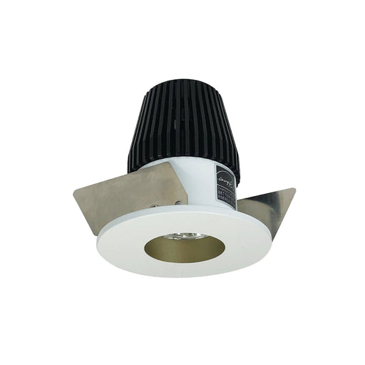 Nora NIOB-1RNG 1" Iolite Round BWF Reflector Trim - 600 Lumens - Champagne/Matte Powder White