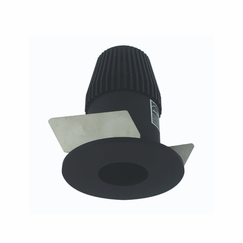 Nora NIOB-1RPH 1" Iolite BWF Round Pinhole Trim - 600 Lumens - Black