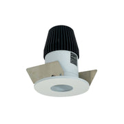 Nora NIOB-1RPH 1" Iolite BWF Round Pinhole Trim - 600 Lumens - Matte Powder White