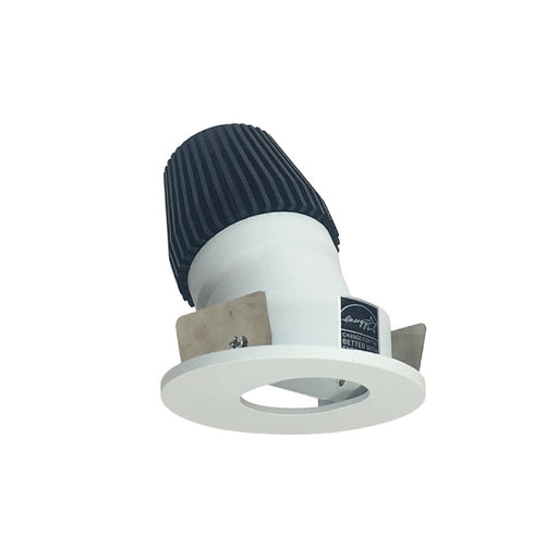 Nora NIOB-1RSL 1" Iolite BWF Round Slot Aperture Trim - 600 Lumens - Matte Powder White