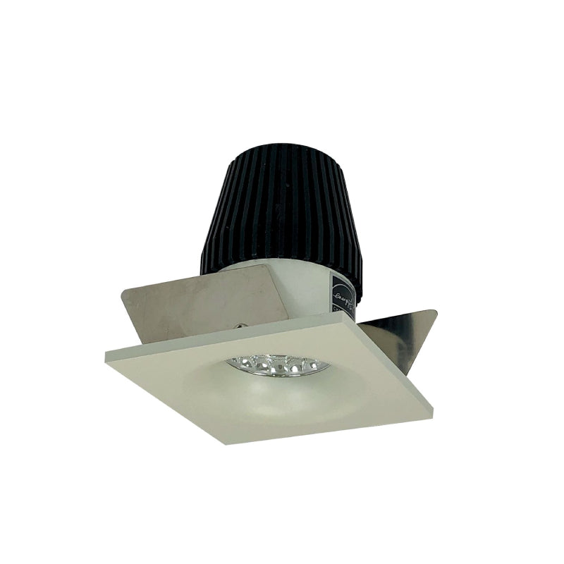 Nora NIOB-1SNB 1" Iolite BWF Square Bullnose Reflector Trim - 600 Lumens - White