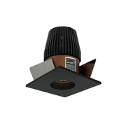 Nora NIOB-1SNG 1" Iolite BWF Square Reflector with Round Aperture Trim - 600 Lumens - Bronze