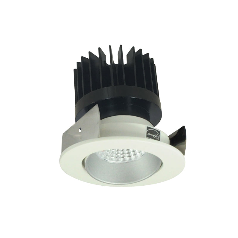 Nora NIOB-2RC/HL 2" Iolite  Round Adjustable Cone Reflector Trim - High Lumen - Haze/White