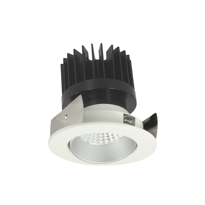 Nora NIOB-2RC/HL 2" Iolite  Round Adjustable Cone Reflector Trim - High Lumen - Haze/Matte Powder  White