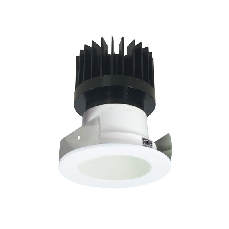 Nora NIOB-2RNDC/10 2" Iolite Round Reflector with Round Aperture Trim - 1000 Lumens -Matte Powder White