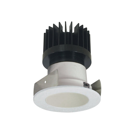 Nora NIOB-2RNDC27QWW 2" Iolite LED Round Reflector with 10 Deg Optic, 800lm / 12W, 2700K, White Reflector /White Flange