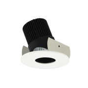 Nora NIOB-2RPHA/10 2" Iolite Round Adjustable Pinhole Trim - 1000 Lumens - Black/White