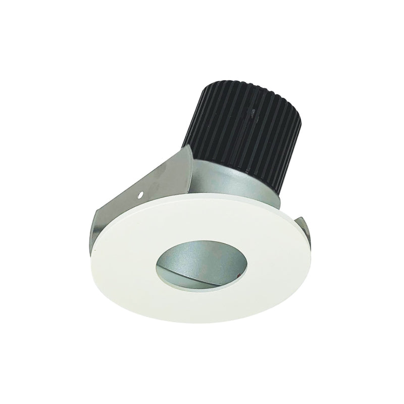 Nora NIOB-2RPHA/10 2" Iolite Round Adjustable Pinhole Trim - 1000 Lumens - Haze/Matte Powder White
