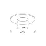 Nora NIOB-2RPHA/HL 2" Iolite Round Adjustable Pinhole Trim - High Lumen