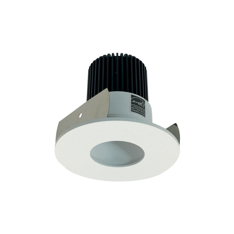Nora NIOB-2RPH/10 2" Iolite Round Pinhole Trim - 1000 Lumens - Matte Powder White