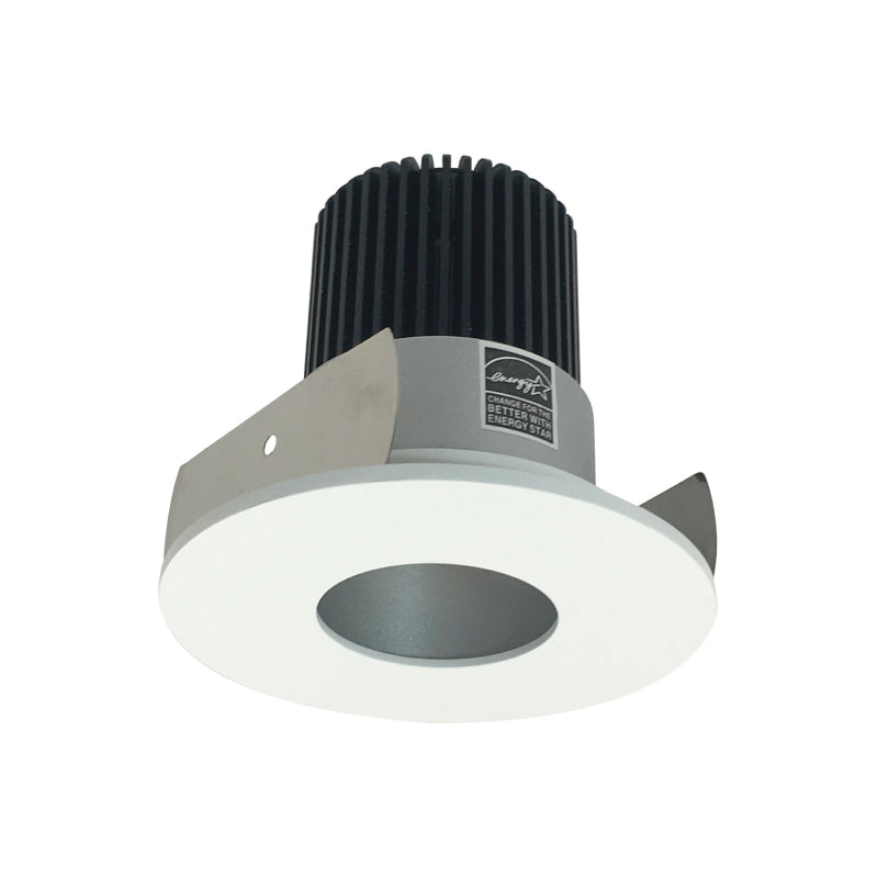 Nora NIOB-2RPH/10 2" Iolite Round Pinhole Trim - 1000 Lumens - Haze/Matte Powder White