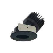 Nora NIOB-2RSL/HL 2" Iolite Round Adjustable Slot Aperture Trim - High Lumen - Black