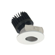 Nora NIOB-2RSL/HL 2" Iolite Round Adjustable Slot Aperture Trim - High Lumen - Haze/Matte Powder White
