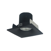 Nora NIOB-2SNB/10 2" Iolite Square Bullnose Trim - 1000 Lumens - Black