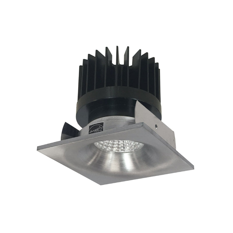 Nora NIOB-2SNB/HL 2" Iolite Square Bullnose Trim - High Lumen - Natural Metal