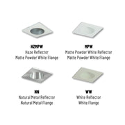 Nora NIOB-2SNDC/HL 2" Iolite Square Reflector with Round Aperture Trim - High Lumen