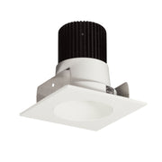 Nora NIOB-2SNDC/10 2" Iolite Square Reflector with Round Aperture Trim - 1000 Lumens - White