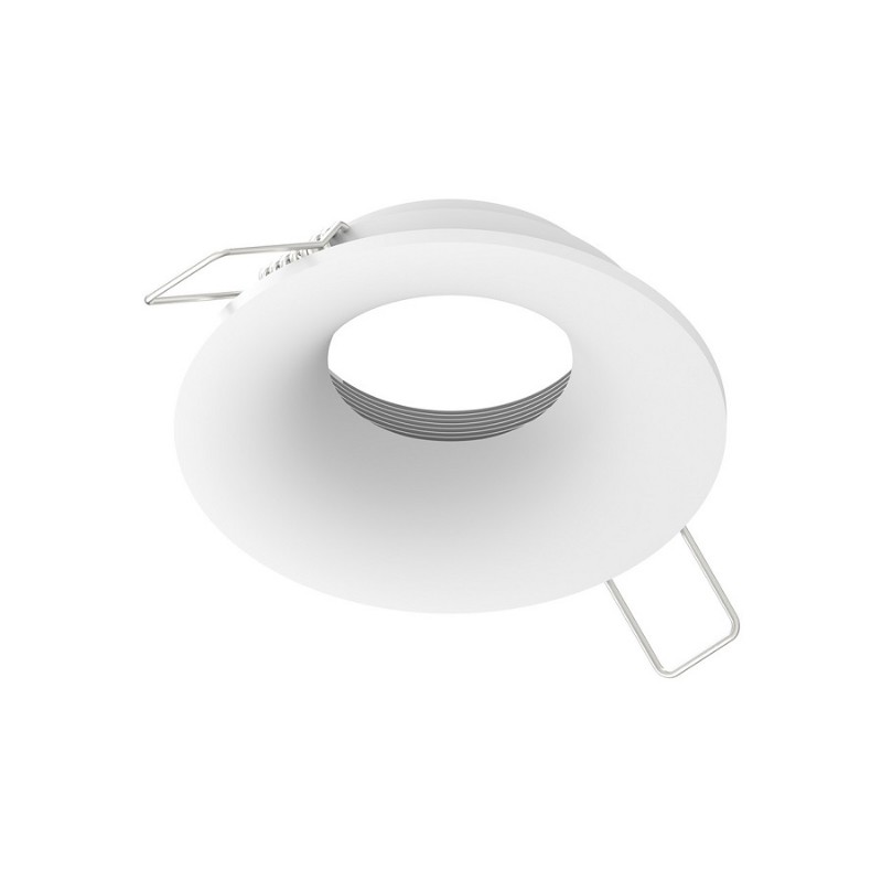 Nora NIOC-2RNB Iolite 2" Round Can-less Bullnose Trim - Bright White