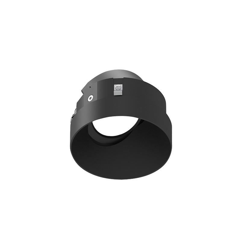 Nora NIOC-4RTLSLA 4" Iolite Can-less Round Trimless Adjustable Slot - Black