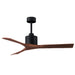 Matthews Fan Nan 52" Ceiling Fan - Matte Black/Walnut