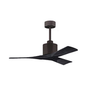 Matthews Fan Nan 42" Ceiling Fan - Textured Bronze/Matte Black
