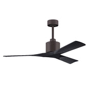 Matthews Fan Nan 52" Ceiling Fan - Textured Bronze/Matte Black