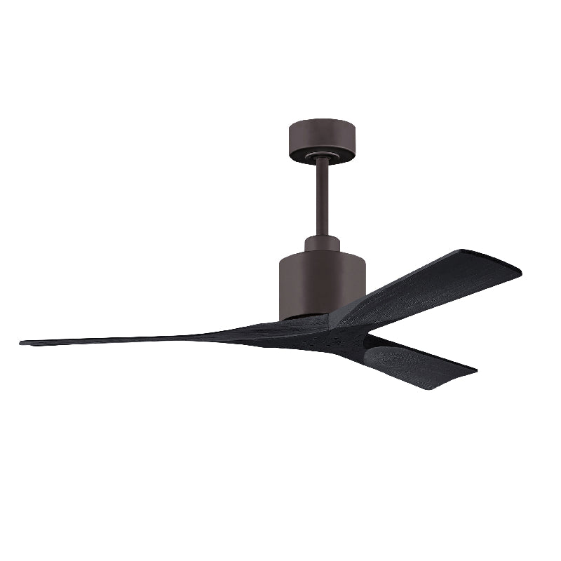 Matthews Fan Nan 52" Ceiling Fan - Textured Bronze/Matte Black
