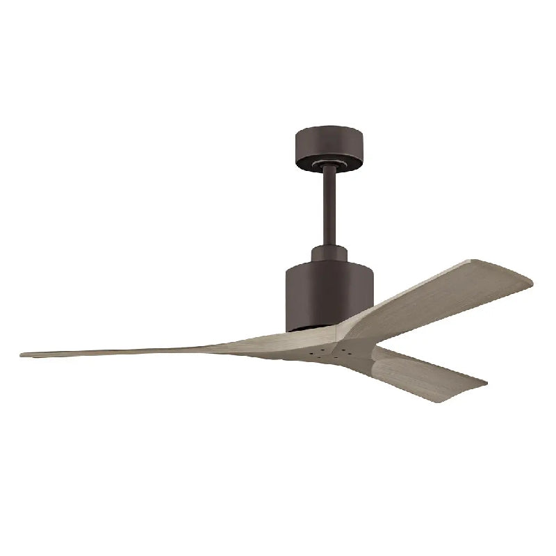 Matthews Fan Nan 52" Ceiling Fan - Textured Bronze/Gray Ash