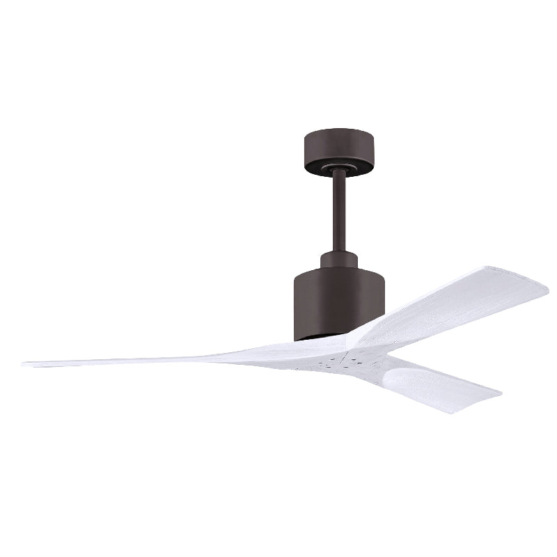 Matthews Fan Nan 52" Ceiling Fan - Textured Bronze/Matte White
