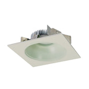 Nora NLCBS-453 4" LED Cobalt Dedicated Shallow Square with Round Aperature - White