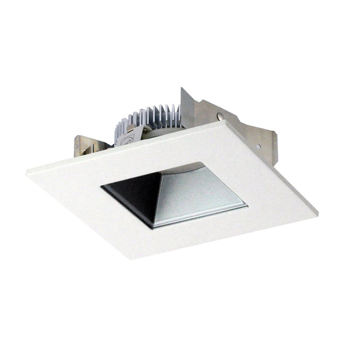 Nora NLCBS-456 4" LED Cobalt Dedicated Shallow Square with Square Aperature - Haze/White