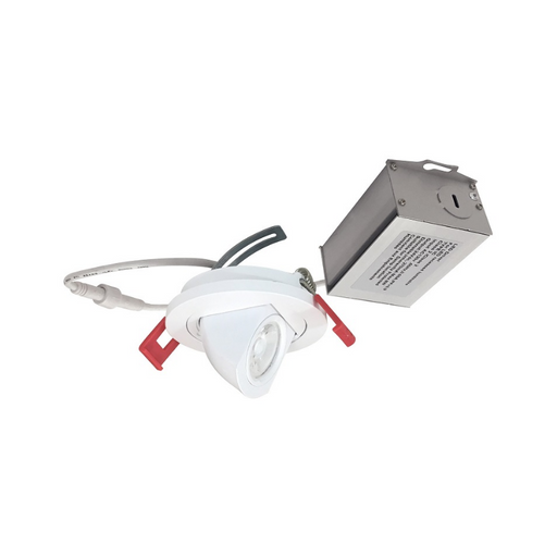 Nora NM2-2R270 2" M2 Round Mini Recessed Adjustable Elbow - 500 Lumens - White