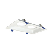 Nora NM2-MLS2 M2 Multiple Lighting System Two Head Plate - Matte Powder White