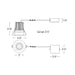 Nora NM4-RDC 4" M4 Round LED Downlight