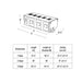 Nora NMRG2-12 2-Head Flanged High Lumen LED MLS Housing, 120-277V