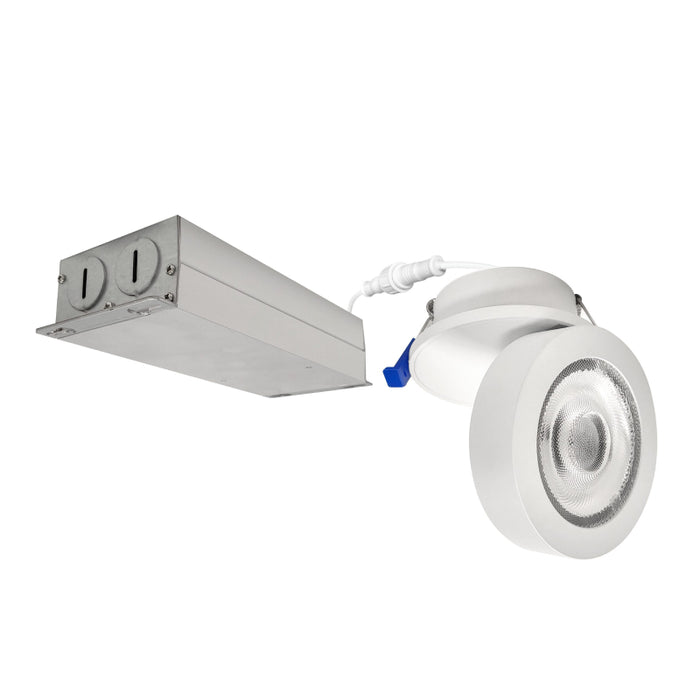 Nora NMW-4 4" M-Wave Can-less Adjustable LED Downlight