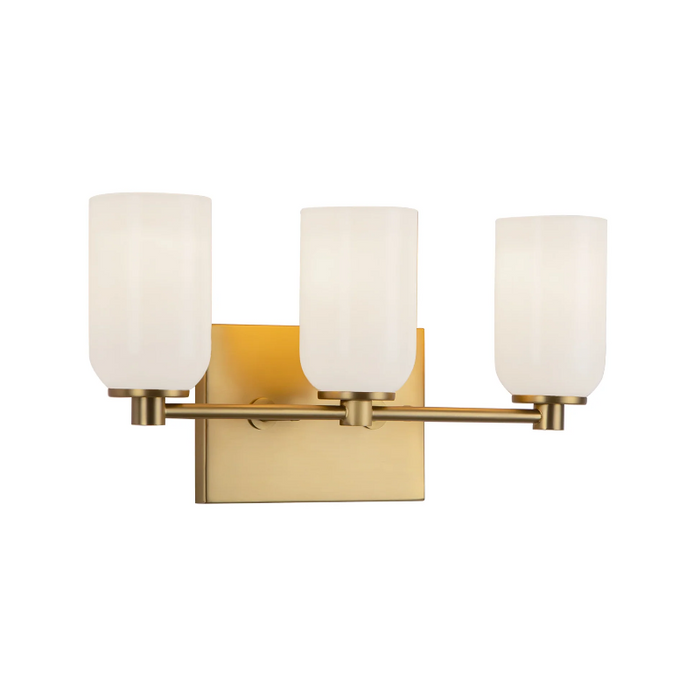 Kuzco VL57718 Nola 3-lt 18" Vanity Light - Brushed Gold