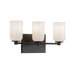 Kuzco VL57718 Nola 3-lt 18" Vanity Light - Black