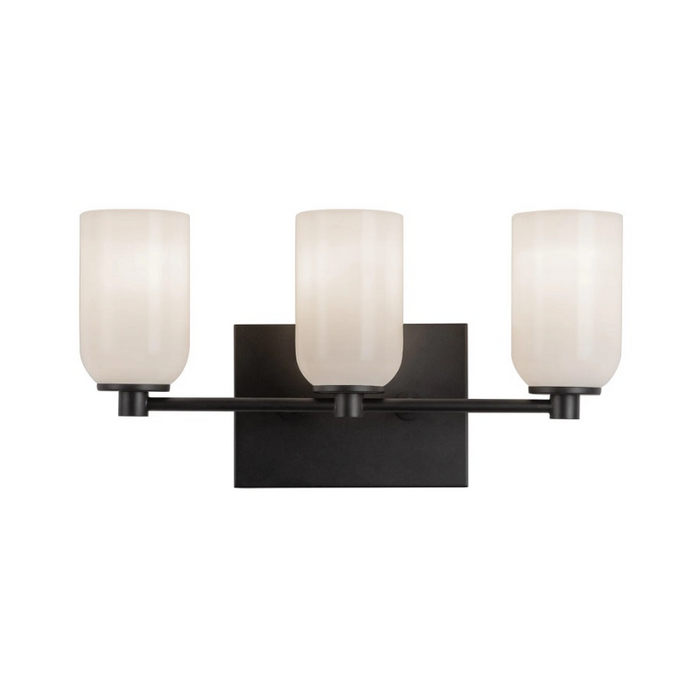 Kuzco VL57718 Nola 3-lt 18" Vanity Light - Black