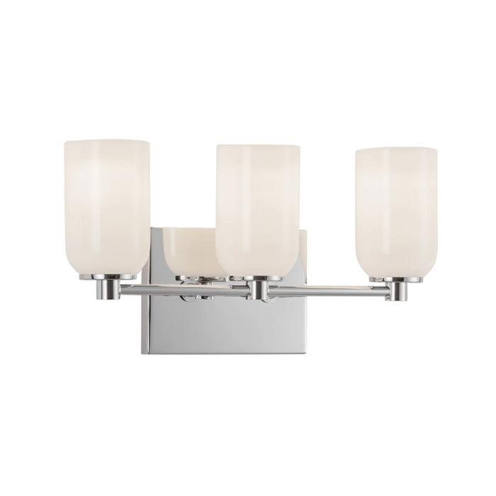 Kuzco VL57718 Nola 3-lt 18" Vanity Light - Chrome