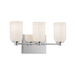Kuzco VL57718 Nola 3-lt 18" Vanity Light - Chrome