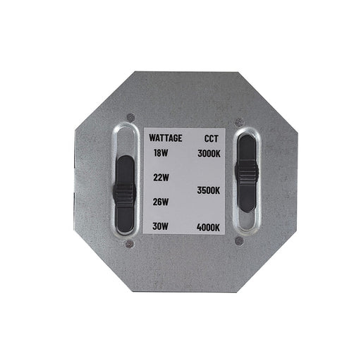 Nora NQZ2-86TWTW 8" Quartz Square Can-less LED Downlight, 3CCT & Lumens Selectable