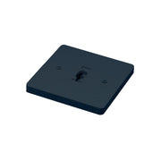 Nora NT-319 Square Monopoint Canopy for Line Voltage Track Heads - Black