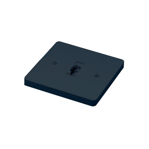 Nora NT-319 Square Monopoint Canopy for Line Voltage Track Heads - Black