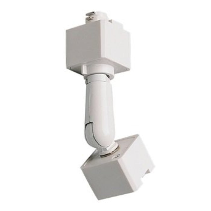 Nora NT-335 Sloped Track Head Adapter for H-Style Track Head to J-Style Track Systems - White