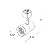 Nora NTE-870 MAC 10W LED Track Fixture