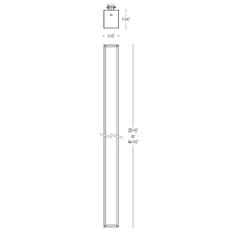 Nora NTE-LIN LED 4' Tunable T-Line Linear Track