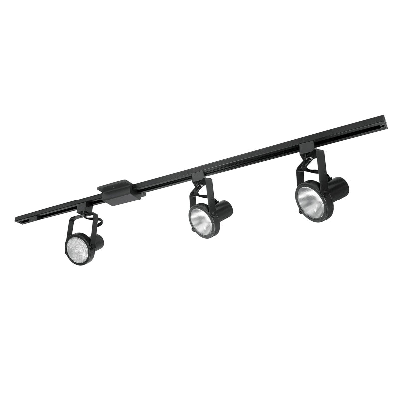 Nora NTL-158B Line Voltage PAR30 Gimbal Ring Track Kit