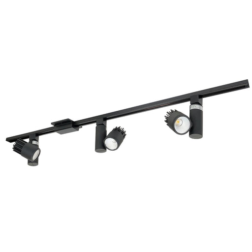 Nora NTLE-845 Aiden 4' 3-lt LED Track Pack - Black